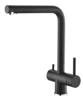 Смеситель для кухни ALVEUS AQUILA G91 CARBON — фото 1, Смесители для кухни