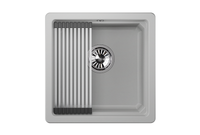 Granula-KS-4501U, АРКТИК (БЕЛЫЙ), кухонная мойка, кварц — фото 1, Кухонные мойки