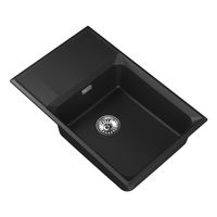 Мойка кухонная Point Этна 78 черный — фото 4, Кухонные мойки