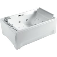 Акриловая ванна Orans 120x180 L 65105l0 с гидромассажем — фото 1, Акриловые ванны