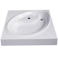 Раковина Madera Ameli 60 4627173210058 на стиральную машину Белая — фото 6, Раковины на стиральную машину