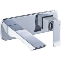 Смеситель для раковины Lemark Contest LM5826CW Хром Белый — фото 1, Смесители для раковины