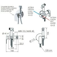 Товар: Гигиенический душ со смесителем Remer Infinity I65NO Черный матовый - фото 2 Гигиенический душ со смесителем Remer Infinity I65NO Черный матовый — фото 2, Гигиенические души