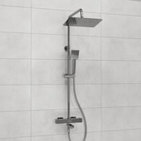 A199.069.141.087.CH Thermo Душевой комплект с термостатическим смесителем — фото 1, Душевые стойки