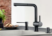 Товар: Смеситель для кухни Blanco Linus-S 525807 Матовый черный - фото 2 Смеситель для кухни Blanco Linus-S 525807 Матовый черный — фото 2, Смесители для кухни