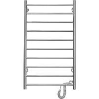 Электрический полотенцесушитель Domoterm Аврора DMT 109-10 50x90 EK R Хром — фото 1, Электрические полотенцесушители