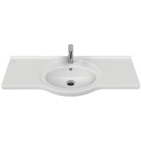 Товар: Раковина Creavit Etol 85 ET185-00CB00E-0000 Белая - фото 3 Раковина Creavit Etol 85 ET185-00CB00E-0000 Белая — фото 3, Раковины