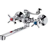 Товар: Смеситель для ванны Ростовская Мануфактура Сантехники SL118-140P универсальный Хром - фото 1 Смеситель для ванны Ростовская Мануфактура Сантехники SL118-140P универсальный Хром — фото 1, Для душа и ванны