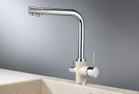 Granula-3015, XРОМ/ПИРИТ, СМЕСИТЕЛЬ КУХОННЫЙ — фото 1, Смесители для кухни