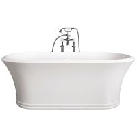 Ванна из искусственного камня Devon&Devon Kalos 170х88 KALOSVABI без гидромассажа — фото 1, Ванны