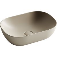 Раковина-чаша Ceramicanova Element 45 CN6009MC Капучино матовый — фото 2, Раковины накладные