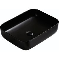 Раковина-чаша Azario 50 AZ-78109MB Черная матовая — фото 1, Раковины накладные