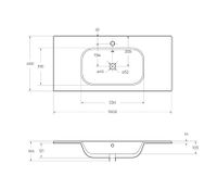 Товар: Керамическая раковина CEZARES CZR-NAT-100-LVB - фото 3 Керамическая раковина CEZARES CZR-NAT-100-LVB — фото 3, Раковины