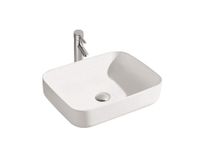 Раковина накладная для установки на столешницу AQUATEK ВЕГА AQ5515-00, 500*390*130 мм — фото 1, Раковины накладные