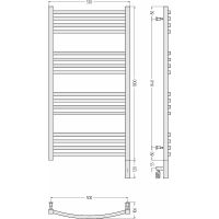 Товар: Электрический полотенцесушитель Сунержа Аркус 3.0 1000x500 R 00-5705-1050 Хром - фото 2 Электрический полотенцесушитель Сунержа Аркус 3.0 1000x500 R 00-5705-1050 Хром — фото 2, Электрические полотенцесушители