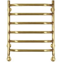 Водяной полотенцесушитель Domoterm Лаура Плюс П6 500x600 АБР Античная бронза — фото 1, Водяные полотенцесушители