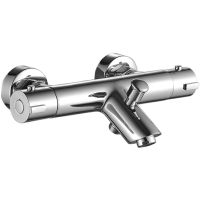 Смеситель для ванны Haiba HB60809 с термостатом Хром — фото 1, Смеситель для ванны