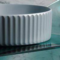 Раковина-чаша Ceramicanova Element 36 CN6057MHL Серо-голубая матовая — фото 5, Раковины