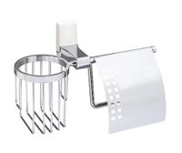 Leine K-5059WHITE Держатель туалетной бумаги и освежителя — фото 1, Держатели туалетной бумаги