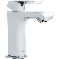 Смеситель для раковины Swedbe Iris 2210 Хром — фото 2, Смесители для раковины