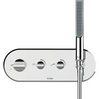 Смеситель для душа Bossini Apice Z00523.030 с термостатом Хром — фото 1, Смеситель для душа