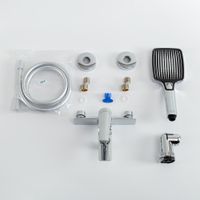 Товар: Смеситель для ванны и душа в комплекте с ручным душем, шлангом и держателем CEZARES LINER-VD-01 - фото 4 Смеситель для ванны и душа в комплекте с ручным душем, шлангом и держателем CEZARES LINER-VD-01 — фото 4, Смеситель для ванны