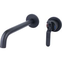 Смеситель для раковины Bronze de Luxe 1760'S Loft 5530SB Черный матовый — фото 1, Смесители для раковины