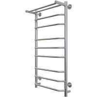 Электрический полотенцесушитель Aringa Бонди 100x50 AR03018CH с полкой Хром — фото 1, Электрические полотенцесушители