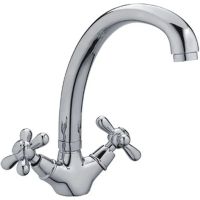 Смеситель для кухни Haiba Хром арт-HB4325 — фото 1, Смесители для кухни