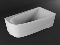 Акриловая ванна Vayer Boomerang 150x90 R Гл000010851 без гидромассажа — фото 2, Акриловые ванны