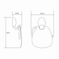 Аксесс Weser K- Держатель д/туал бумаги,с крышкой (блистер), хром, WasserKRAFT арт-8625 — фото 2, Держатели туалетной бумаги