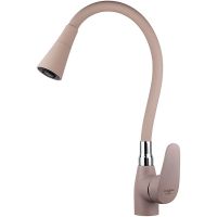 Смеситель для кухни Melodia della vita Ostessa MDV40617Beige Бежевый — фото 1, Смесители для кухни
