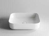 Раковина-чаша Ceramicanova Element 50 CN6011 Белая — фото 17, Раковины накладные