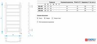 Электрический полотенцесушитель Energy Grand 1000x500 EETRGRAND1005000000 Хром — фото 3, Электрические полотенцесушители