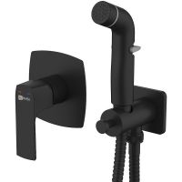 Товар: Гигиенический душ со смесителем Lemark Ursus LM7219BL Черный - фото 1 Гигиенический душ со смесителем Lemark Ursus LM7219BL Черный — фото 1, Гигиенические души