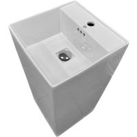 Товар: Раковина Laguraty 41 898B Белая - фото 3 Раковина Laguraty 41 898B Белая — фото 3, Раковины напольные