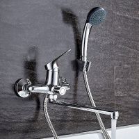 Смеситель для ванны Accoona H50 A7150 Хром — фото 6, Смеситель для ванны