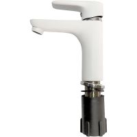 Смеситель для раковины Melodia della vita Rumba MDV35320wt Белый Хром — фото 3, Смесители для раковины