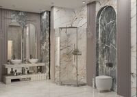 Товар: Душевой уголок Ambassador Ritz 100х100 112011103 профиль Хром стекло прозрачное - фото 7 Душевой уголок Ambassador Ritz 100х100 112011103 профиль Хром стекло прозрачное — фото 7, Душевые уголки