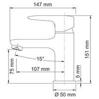 Vils Смеситель для умывальника арт-5603 — фото 11, Смесители для раковины