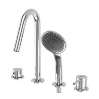 Смеситель на борт ванны CEZARES LEAF-BVDM4-L-01 — фото 1, Смесители на борт ванны