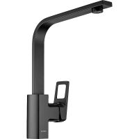 Смеситель для кухни Swedbe Kronos 2041B Черный матовый — фото 2, Смесители для кухни