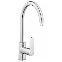 Смеситель для кухни E.C.A. Nita 102118080 Хром — фото 1, Смесители для кухни