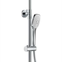 Душевая система Haiba Белый Хром арт-HB24548-8 — фото 2, Душевые стойки