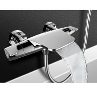 Смеситель для ванны ESKO Mikros с термостатом Хром арт-T5054 — фото 4, Смеситель для ванны