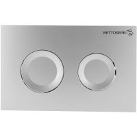 Инсталляция Bettoserb Sava Fix Slim SET40006469 для унитаза с клавишей смыва Хром глянец — фото 4, Инсталляции для унитазов