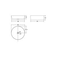 Товар: Раковина-чаша Point Виктория 37 PN43064GB Золото брашированное - фото 3 Раковина-чаша Point Виктория 37 PN43064GB Золото брашированное — фото 3, Раковины
