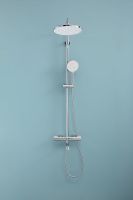 Душевая система Raglo R20.26 с термостатом Хром — фото 29, Душевые стойки
