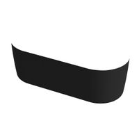 Передняя панель для акриловой ванны CEZARES METAURO-Central-180-SCR-NERO — фото 1, Экраны для ванн