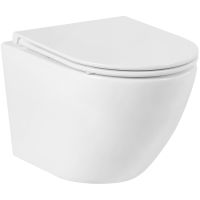 Унитаз BelBagno Sfera-R BB046CHR/BB870SC подвесной с сиденьем Микролифт — фото 1, Подвесные унитазы